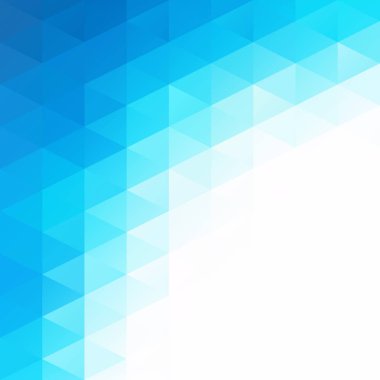 Mavi Izgara Mozaik Arkaplan, Yaratıcı Tasarım Şablonları