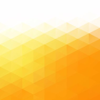 Turuncu Izgara Mozaik Arkaplan, Yaratıcı Tasarım Şablonları