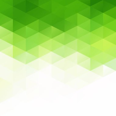 Yeşil Izgara Mozaik Arkaplan, Yaratıcı Tasarım Şablonları