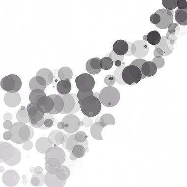 Kabarcıklar benzersiz siyah parlak vektör arka plan