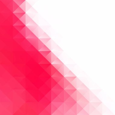 Kırmızı kılavuz Mozaik arka plan, yaratıcı tasarım şablonları