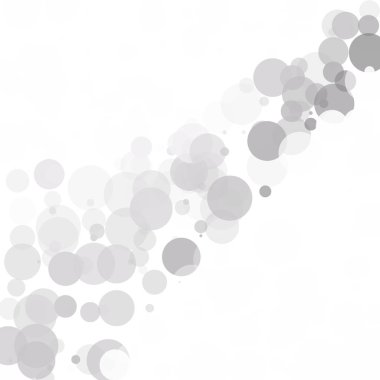 Kabarcıklar benzersiz gri beyaz parlak vektör arka plan