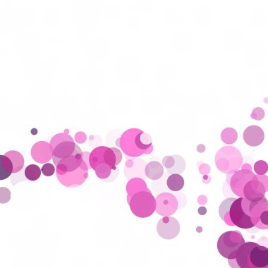 Kabarcıklar benzersiz mor parlak vektör arka plan