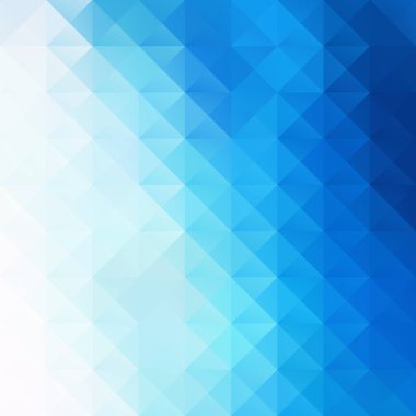 Mavi Izgara Mozaik Arkaplan, Yaratıcı Tasarım Şablonları