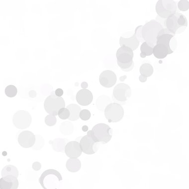 Kabarcıklar benzersiz gri beyaz parlak vektör arka plan