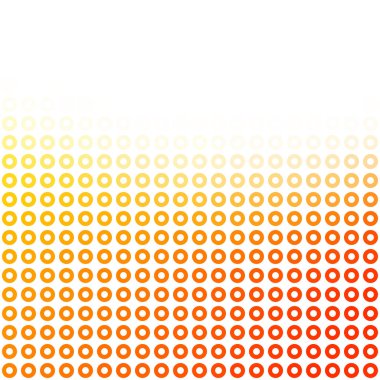 Turuncu Donuts arka plan, yaratıcı tasarım şablonları