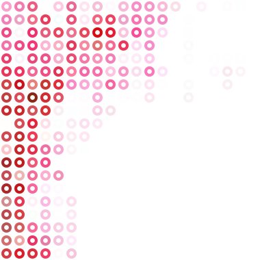 Kırmızı Donuts arka plan, yaratıcı tasarım şablonları