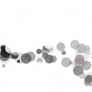 Kabarcıklar daire noktalar benzersiz siyah parlak vektör arka plan