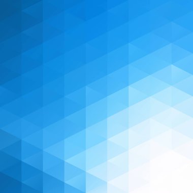 Mavi Izgara Mozaik Arkaplan, Yaratıcı Tasarım Şablonları