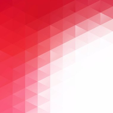 Kırmızı kılavuz Mozaik arka plan, yaratıcı tasarım şablonları