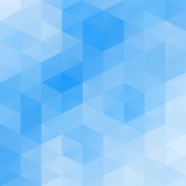 Mavi Izgara Mozaik Arkaplan, Yaratıcı Tasarım Şablonları