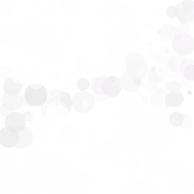 Kabarcıklar benzersiz gri beyaz parlak vektör arka plan