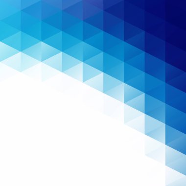 Mavi Izgara Mozaik Arkaplan, Yaratıcı Tasarım Şablonları