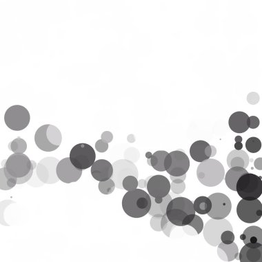 Kabarcıklar benzersiz siyah parlak vektör arka plan