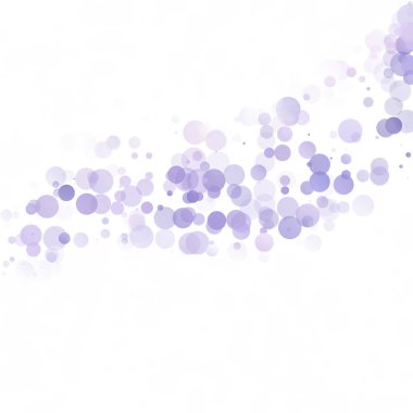 Kabarcıklar daire noktalar benzersiz mor parlak vektör arka plan