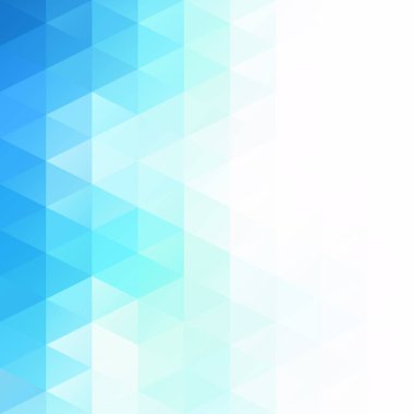 Mavi Izgara Mozaik Arkaplan, Yaratıcı Tasarım Şablonları