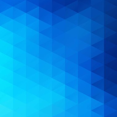 Mavi Izgara Mozaik Arkaplan, Yaratıcı Tasarım Şablonları