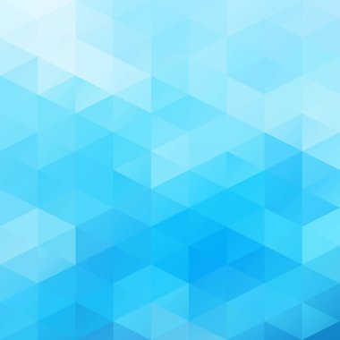 Mavi Izgara Mozaik Arkaplan, Yaratıcı Tasarım Şablonları