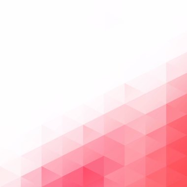 Kırmızı kılavuz Mozaik arka plan, yaratıcı tasarım şablonları