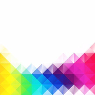 Renkli Izgara Mozaik Arkaplanı, Yaratıcı Tasarım Şablonları