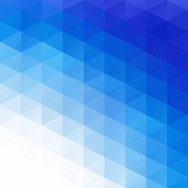 Mavi Izgara Mozaik Arkaplan, Yaratıcı Tasarım Şablonları