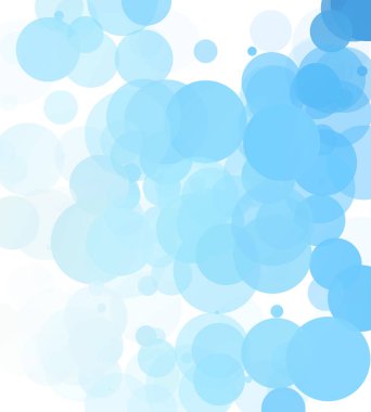 Kabarcıklar benzersiz mavi parlak vektör arka plan