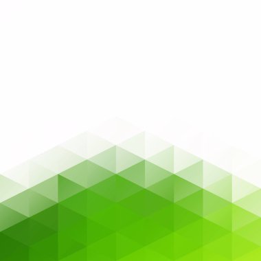 Yeşil Izgara Mozaik Arkaplan, Yaratıcı Tasarım Şablonları