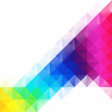 Renkli Izgara Mozaik Arkaplanı, Yaratıcı Tasarım Şablonları