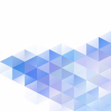 Mavi Izgara Mozaik Arkaplan, Yaratıcı Tasarım Şablonları