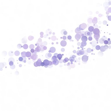 Kabarcıklar daire noktalar benzersiz mor parlak vektör arka plan