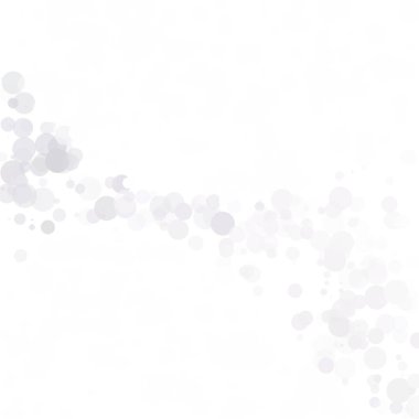 Kabarcıklar daire noktalar benzersiz gri beyaz parlak vektör arka plan