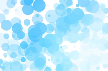 Kabarcıklar benzersiz mavi parlak vektör arka plan