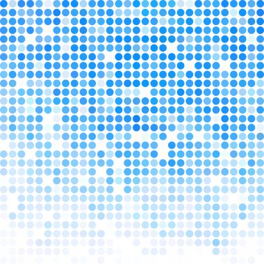 Mavi rastgele noktalar arka plan, yaratıcı tasarım şablonları