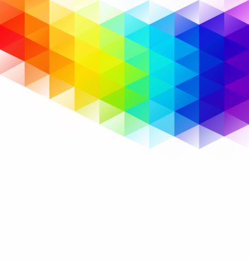 Renkli Izgara Mozaik Arkaplanı, Yaratıcı Tasarım Şablonları