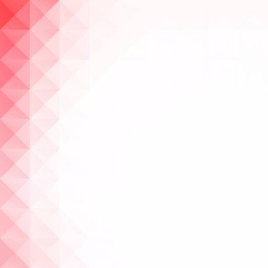 Kırmızı kılavuz Mozaik arka plan, yaratıcı tasarım şablonları