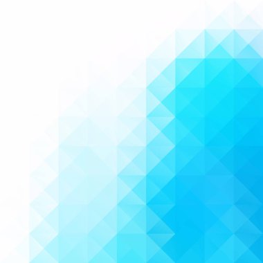 Mavi Izgara Mozaik Arkaplan, Yaratıcı Tasarım Şablonları