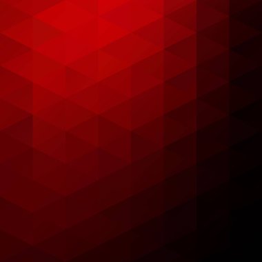 Kırmızı kılavuz Mozaik arka plan, yaratıcı tasarım şablonları