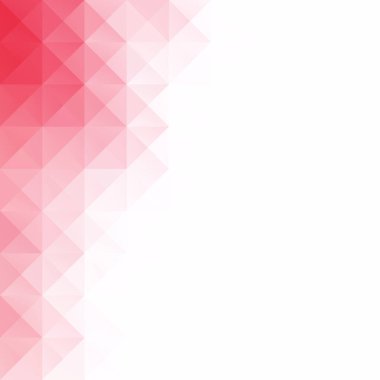 Kırmızı kılavuz Mozaik arka plan, yaratıcı tasarım şablonları