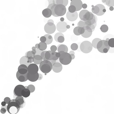 Kabarcıklar benzersiz siyah parlak vektör arka plan