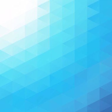 Mavi Izgara Mozaik Arkaplan, Yaratıcı Tasarım Şablonları