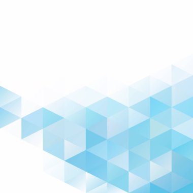 Mavi Izgara Mozaik Arkaplan, Yaratıcı Tasarım Şablonları