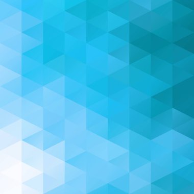 Mavi Izgara Mozaik Arkaplan, Yaratıcı Tasarım Şablonları