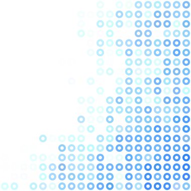 Mavi çörek arka plan, yaratıcı tasarım şablonları