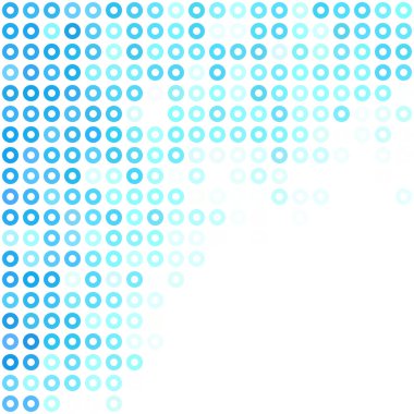 Mavi çörek arka plan, yaratıcı tasarım şablonları