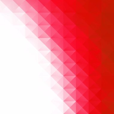 Kırmızı kılavuz Mozaik arka plan, yaratıcı tasarım şablonları