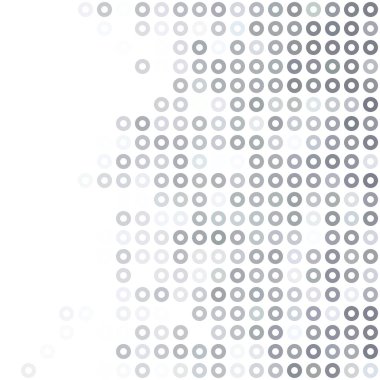 Gri beyaz Donuts arka plan, yaratıcı tasarım şablonları