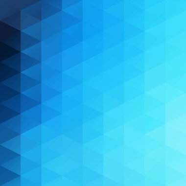 Mavi Izgara Mozaik Arkaplan, Yaratıcı Tasarım Şablonları