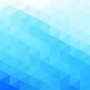 Mavi Izgara Mozaik Arkaplan, Yaratıcı Tasarım Şablonları