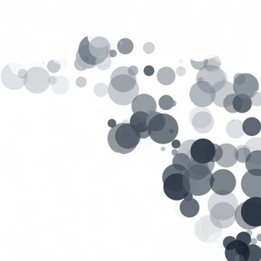 Kabarcıklar benzersiz siyah parlak vektör arka plan