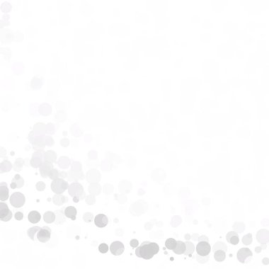 Kabarcıklar daire noktalar benzersiz gri beyaz parlak vektör arka plan